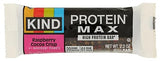 KIND Protein MAX, Keto Friendly High Protein Snack Bar, Low Sugar, Zero Added Sugar, 20g Protein, Raspberry Cocoa Crisp, 1 Bar