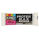 KIND Protein MAX, Keto Friendly High Protein Snack Bar, Low Sugar, Zero Added Sugar, 20g Protein, Raspberry Cocoa Crisp, 1 Bar
