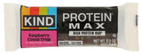 KIND Protein MAX, Keto Friendly High Protein Snack Bar, Low Sugar, Zero Added Sugar, 20g Protein, Raspberry Cocoa Crisp, 1 Bar