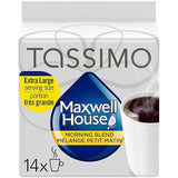 Tassimo Maxwell House Morning Blend Coffee 14 T-Discs 123G Imported from Canada
