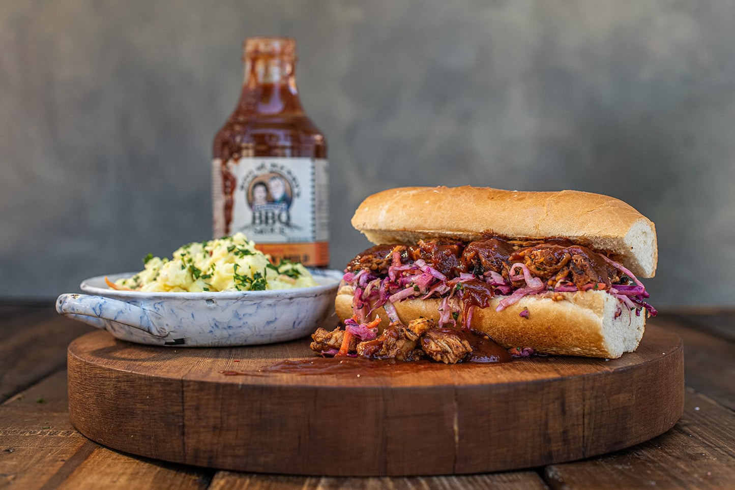 Boo and Henry's BBQ Smokin' Mild Barbecue Sauce, True Memphis 60s and 70s Style Barbecue Sauce with Molasses and Hickory, Mild Heat, No Preservatives