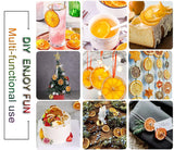 Dehydrated Dried Orange Slices Wheels,7.1oz / 200g | Approx 40 to 50+ Slices | Sugar Free Natural Fruit for Cocktails,Christmas Day,Cakes,Tea