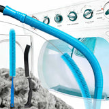 Dryer Vent Cleaner Kit,Lint Trap Cleaning Tool with Vacuum Hose Attachment for Washer Dryer-Includes Dryer Lint Brush,Vent Cleaning Hose,and Air