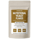 Coolinario Non Fortified Nutritional Yeast Flakes (10 OZ) Vegan Seasoning with Roasted, Nutty Flavor | Rich in Protein, Fiber & Minerals | Ideal