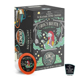 Bones Coffee Company Frog's Breath, Chocolate Mole Flavored Coffee Pods, Low Acid Medium Roast Single-Serve Bones Cups for K-Cups Brewers Coffee Maker