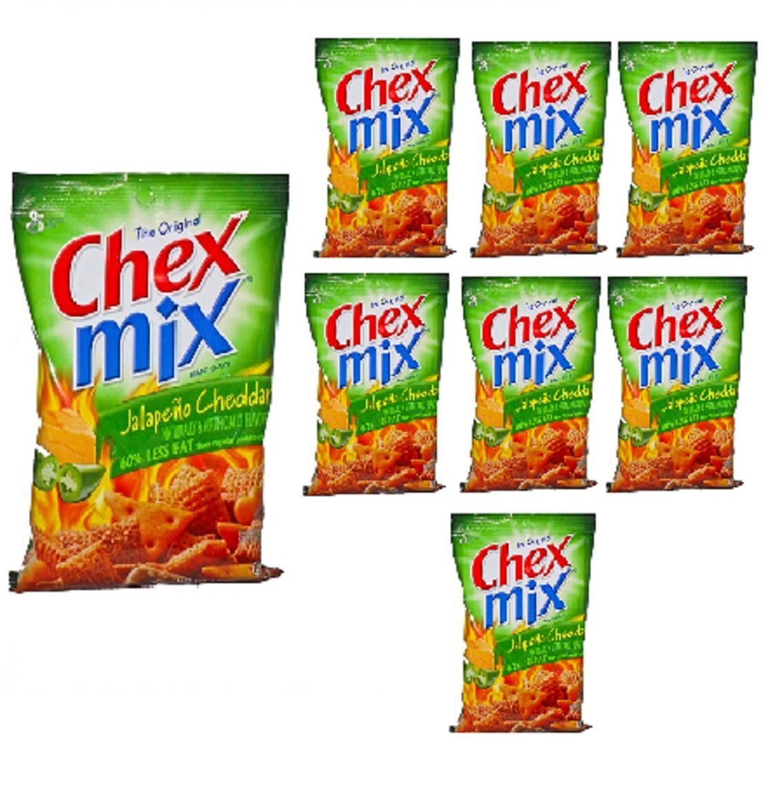 Chex Mix Jalapeno Cheddar 3.75 Ounce Each