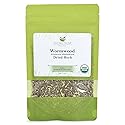 Biokoma Organic Wormwood Dried Herb 50g (1.76oz) - Loose Artemisia absinthium Herbal Tea - USDA Organic - Resealable Moisture Proof Pouch - No