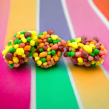 KLub Bulk Gummy Cluster -1.5 lbs Vibrant Rainbow Flavors, Deliciously Fun Clusters, Perfect for Snacking Gummy Clusters Candy, Rainbow Candy Mix