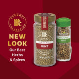 McCormick Gourmet Organic Mint, 0.25 Oz