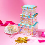 Gift Basket, Gift Tower, Candy Gift Box, Assortment Tray- Men, Women, Children Kids & Families- Bonnie and Pop (Birthday)