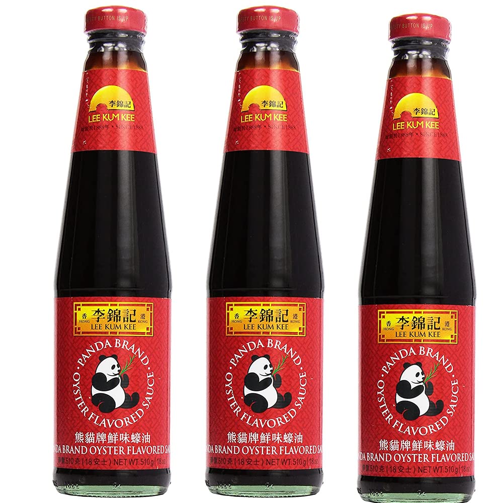 LKK Panda Oyster Sauce 18oz, 3pack