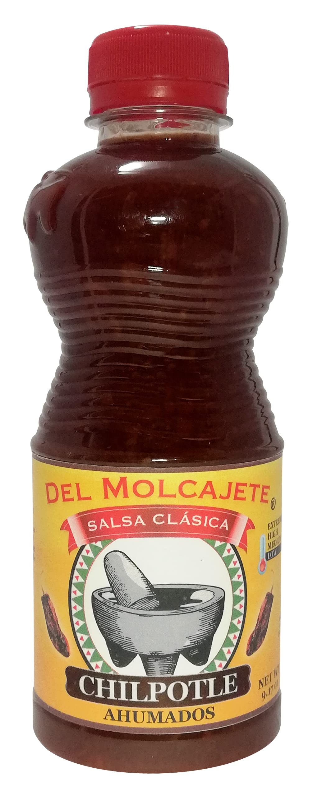 Del Molcajete Chilpotle Flavor Salsa Clasica 12-pack
