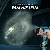 Slick Products Streak-Free Glass Cleaner - Ammonia-Free Window, Mirror, Chrome & Tint Cleaner - Removes Dirt, Smudges & Fingerprints - Ready-to-Use