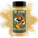 Grill Your As* Off Pop Smoke Taco Seasoning - 13.5oz All-Purpose Tex-Mex Seasoning for Beef, Chicken, Tacos & More - MSG & Gluten Free - USA Made