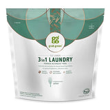 Grab Green 3-in-1 Laundry Detergent Pods, Vetiver Scent, Plant and Mineral Based, Superior Cleaning Power, Stain Remover, Brightens Clothes, White