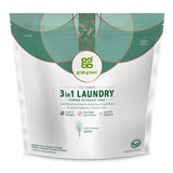 Grab Green 3-in-1 Laundry Detergent Pods, Vetiver Scent, Plant and Mineral Based, Superior Cleaning Power, Stain Remover, Brightens Clothes, White