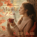 Coffea Flavor Fine Organic Coffee - Maple Ground Coffee Medium Roast | 100% Arabica Coffee| Perfect for Espresso | USDA Certified Organic | Fair Trade