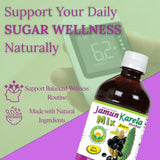 BASIC AYURVEDA Jamun Karela Herbal Mix Juice with Holy Basil | 16.23 Fl Oz (480ml) | Natural Indian Black Berry & Bitter Gourd Juice | Plant-Based