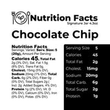 The Panza Chocolate Chip Gourmet Cookie Snack Thin & Crispy | Organic, Non-GMO, 100% Natural Ingredients | Signature Pouch 3.0 oz