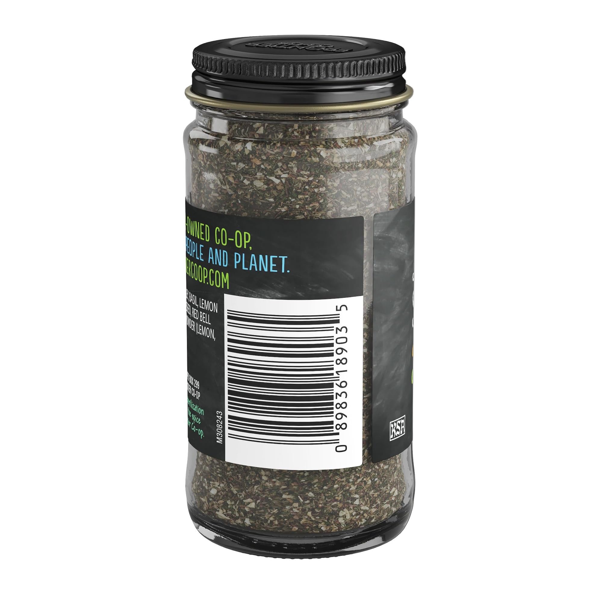 Frontier Co-op All-Purpose Seasoning, Onion, Parsley, Basil, Lemon Peel, Thyme, Garlic and other Aromatic Spices, Salt Free, Kosher | 1.2 Ounce (Pack