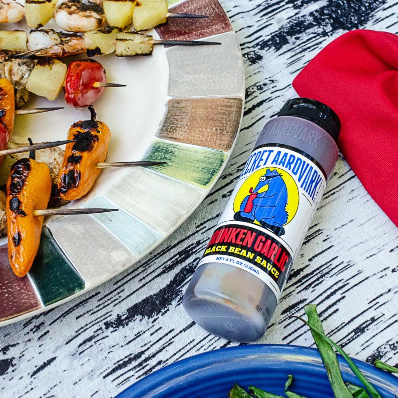 Secret Aardvark Drunken Garlic Black Bean Sauce, 2-Pack 8 fl oz