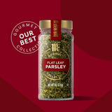 McCormick Gourmet Collection Flat Leaf Parsley, Non GMO, Kosher, Our Best Herbs & Spices, Enhance Pasta, Potato & Chicken Salads, For Soups, Stuffing