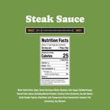 Rufus Teague Original Steak Sauce, Award-Winning Flavor, 7 oz, 6-Pack