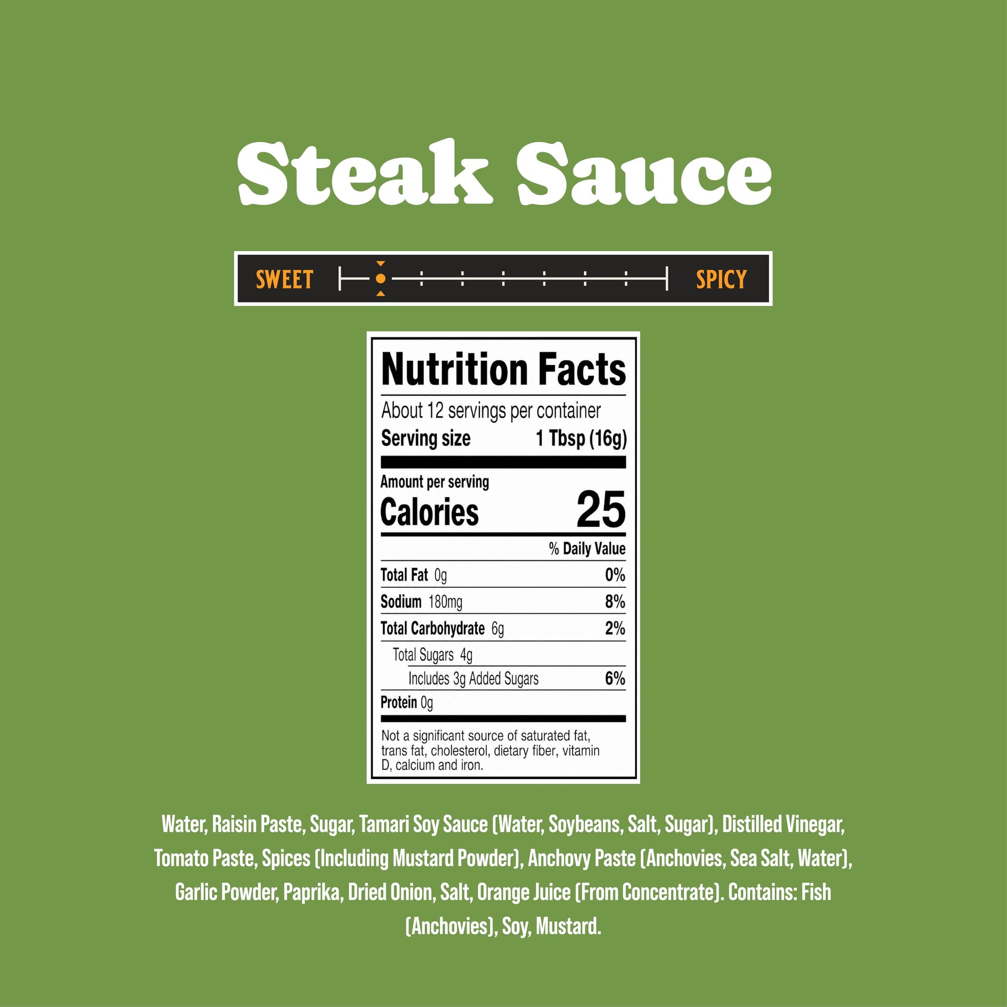 Rufus Teague Original Steak Sauce, Award-Winning Flavor, 7 oz, 6-Pack