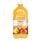 Sunberry Farms Mango Nectar, 64 fl oz Bottle | Exotic Tropical Juice Drink | Non-GMO, No High Fructose Corn Syrup | Refreshing Mango Beverage