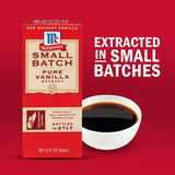 McCormick Vanilla Extract, Pure, Small Batch, No Corn Syrup, Gluten Free, Kosher, Bold, Made From Beans Harvested in Madagascar, Extracted in Small