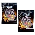 Vidal Gummi Spooky Spiders Gummy Halloween Candy, 4.5 Oz (Pack of 2)