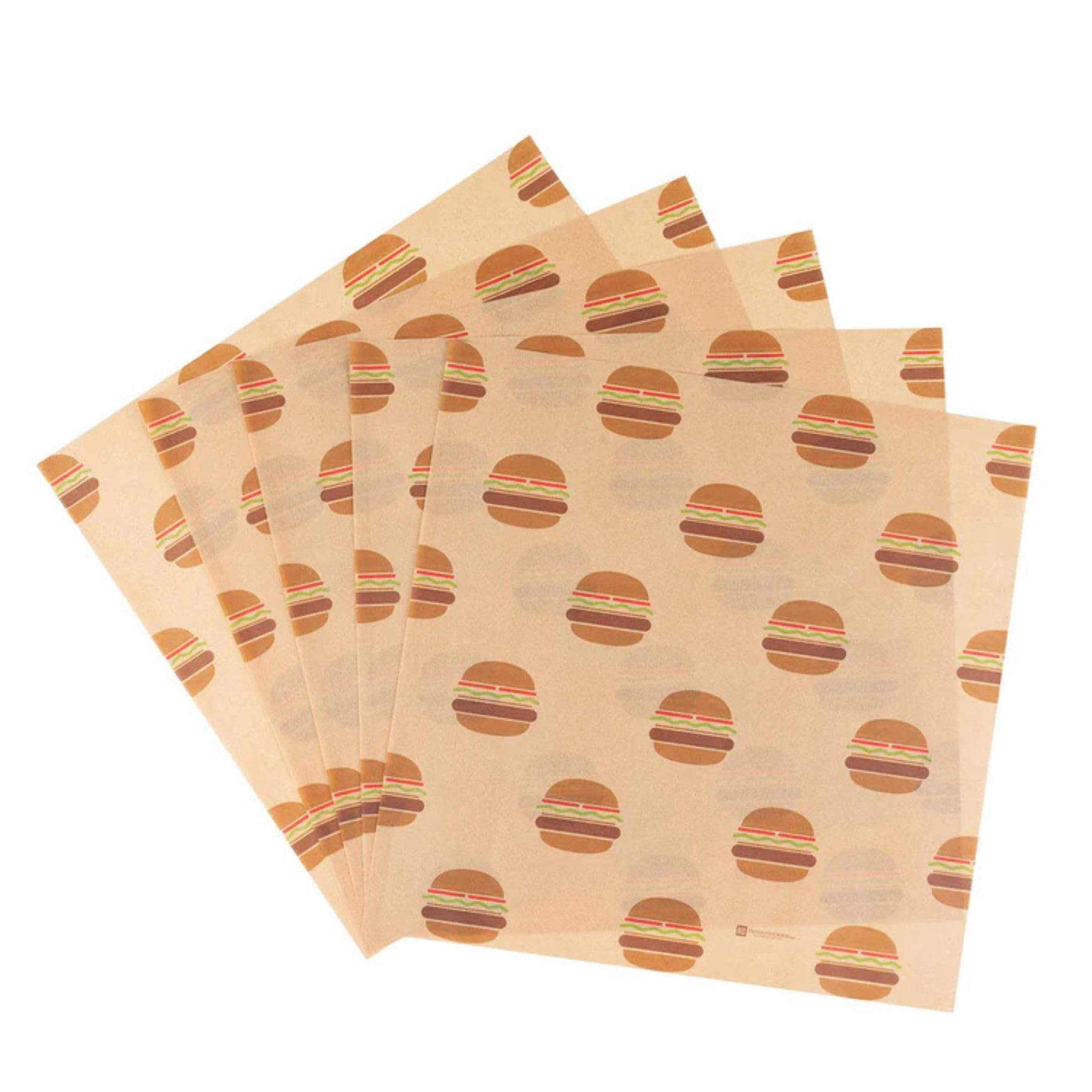 Restaurantware Kraft Paper Food Wrap And Fry Basket Liner, 12 In, 500 Pack