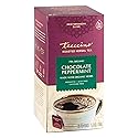 Teeccino Chocolate Peppermint Herbal Tea - Enjoy Hot or Iced Tea with Cooling Peppermint, Cocoa & Chicory, Prebiotic, Caffeine Free, Acid Free, 25 Tea