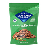 Blue Diamond Almonds Wasabi & Soy Sauce Flavored Snack Nuts, 16 Oz Resealable Bag (Pack of 1)