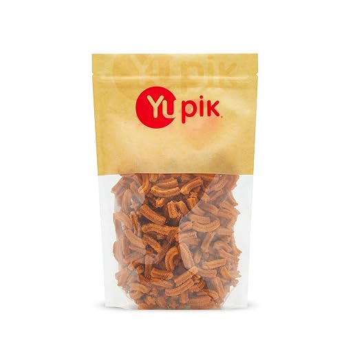 Yupik Lime & Chili Soy Sticks, 14.1 oz, GMO-Free Snack, Crunchy Zesty Snack, Crispy Soya Crackers, Natural Flavors, Perfect for Any Occasion