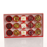 Lezzet, Assorted Turkish Delight, 100% Handmade Traditional Lokum, 15 Pieces, 11.64 oz (330gr)