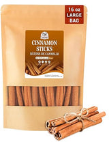 52USA Cinnamon Sticks, Cinnamon 16 oz (453g), Whole Cinnamon Sticks, 100% Raw, Kosher Certified, Gluten Free, Pure & Fresh Cinnamon, Perfect for