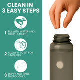 Salem’s Elite 48 Effervescent Water Bottle Cleaning Tablets | Tumbler Cleaning Tablets | Deodorizes & Removes Stains on Stainless Steel, Tumblers