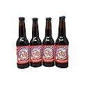 Premium Fitz's Soda Pop 12oz Glass Bottle Pack of 4 Soft Drink Fitz Fitzs (Regular Rootbeer Root Beer)