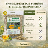 PERICON - Pericon (Yerbanis) Herbal Tea 4 oz, 100% All Natural Fresh Tea- vegan-raw