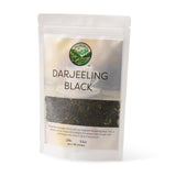 Sattva Tea Co | Darjeeling Black Tea | 100g/3.5oz Loose Leaf (Makes 40+ Cups) | Lightly Oxidized | Delicately Nuanced Flavors Tones Of Apricot