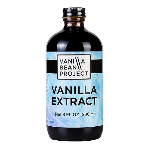 Pure Vanilla Extract | Cooking and Baking Necessity | Vanilla Bean Project | 8 Ounce