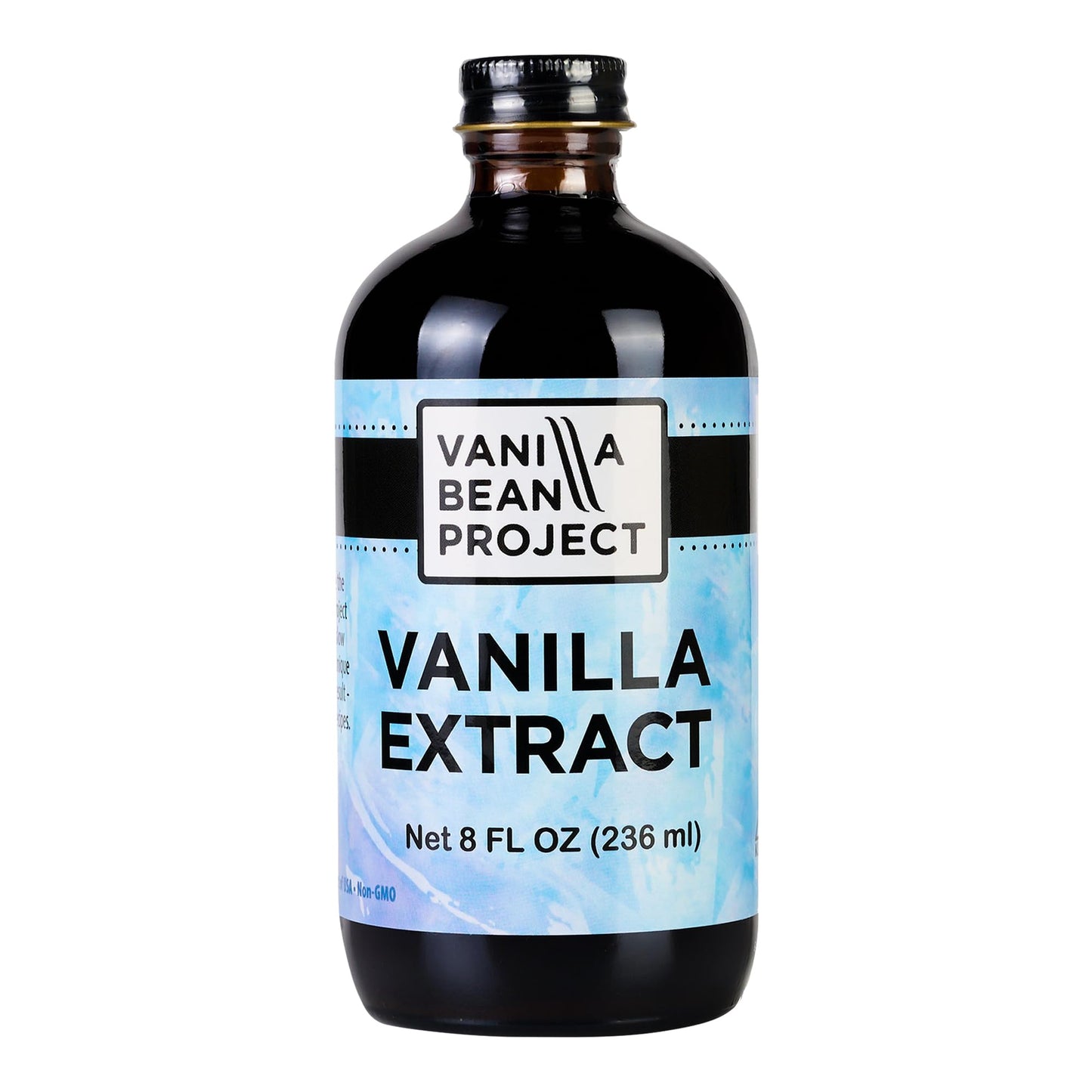 Pure Vanilla Extract | Cooking and Baking Necessity | Vanilla Bean Project | 8 Ounce