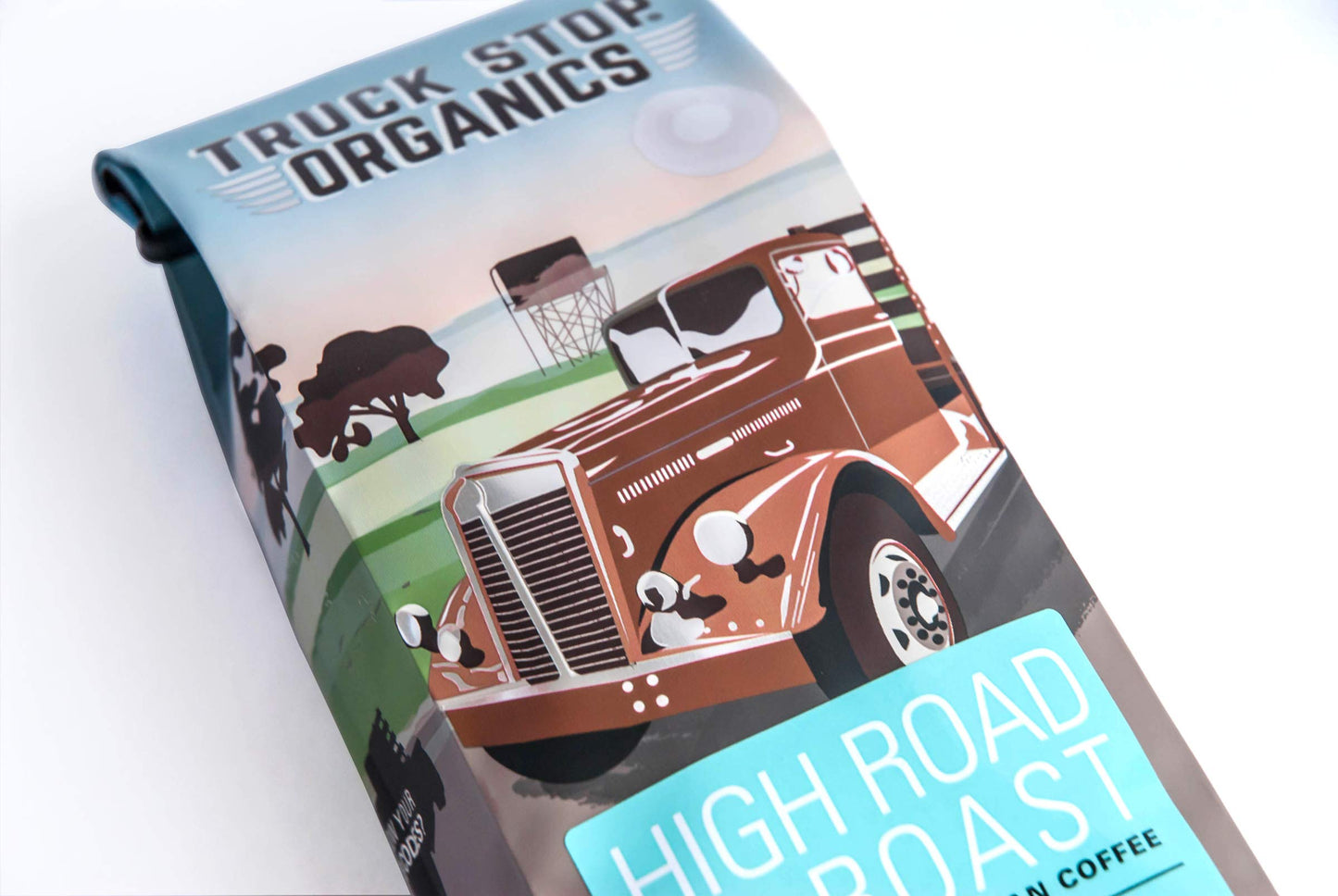 Truck Stop Organics High Road Roast Whole Bean 12oz