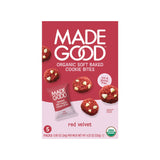MadeGood Red Velvet Soft-Baked Cookies, 0.85oz Each, Organic Snacks