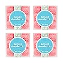 Sugarfina Summer Strawberries Small Candy Cube, Gummies, 3.2 oz, 4 Count