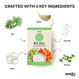 Zestify Big Dill - Dill & Chive Dip Mix | No Articial Ingredients, Anti-Caking Agents or Fillers | Just Add Sour Cream or Greek Yogurt (4x 0.7 oz