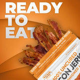 Bacon Jerky Variety Pack | 5 Flavors & Up to 24g Protein Per Bag | Fully Cooked, Bold Flavors, Exceptionally Tender, High Protein Carnivore Snacks |