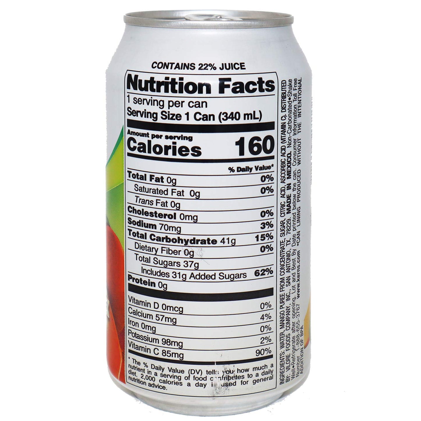 Kerns Mango Nectar, 11.5000-Ounces (Pack Of 24)