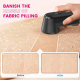 Fabric Shaver, Ziitty Lint Remover for Clothes, Type-C Rechargeable Lint Shaver with LCD Display & 6-Blade, Sweater Shavers to Remove Pilling?Fuzz